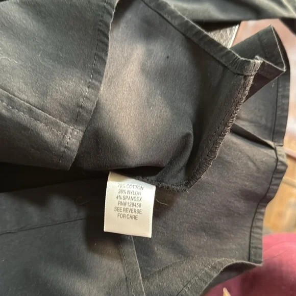 Apt. 9 black button-down shirt XL. - Picture 5 of 5